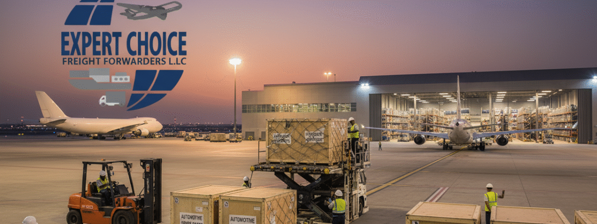 Automotive spare parts shipment from Dubai to Munich by Expert Choice Freight using express air freight